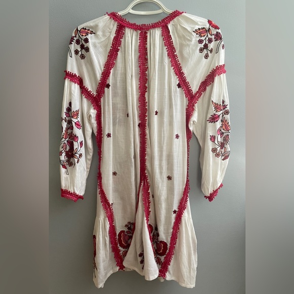 Anthropologie Ranna Gill Hadley Embroidered Tunic Dress - Picture 3 of 11